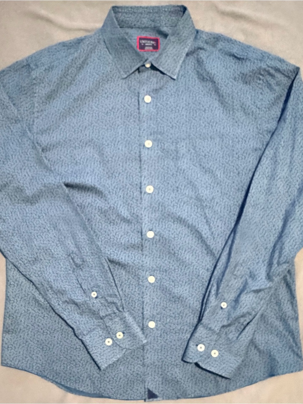 UNTUCKit - Men's Medium - Blue - Long Sleeve Button Down Shirt